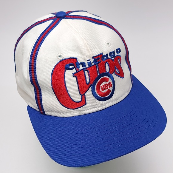 Vintage Chicago‎ Cubs Hat Baseball Cap Snapback The Game 90s MLB